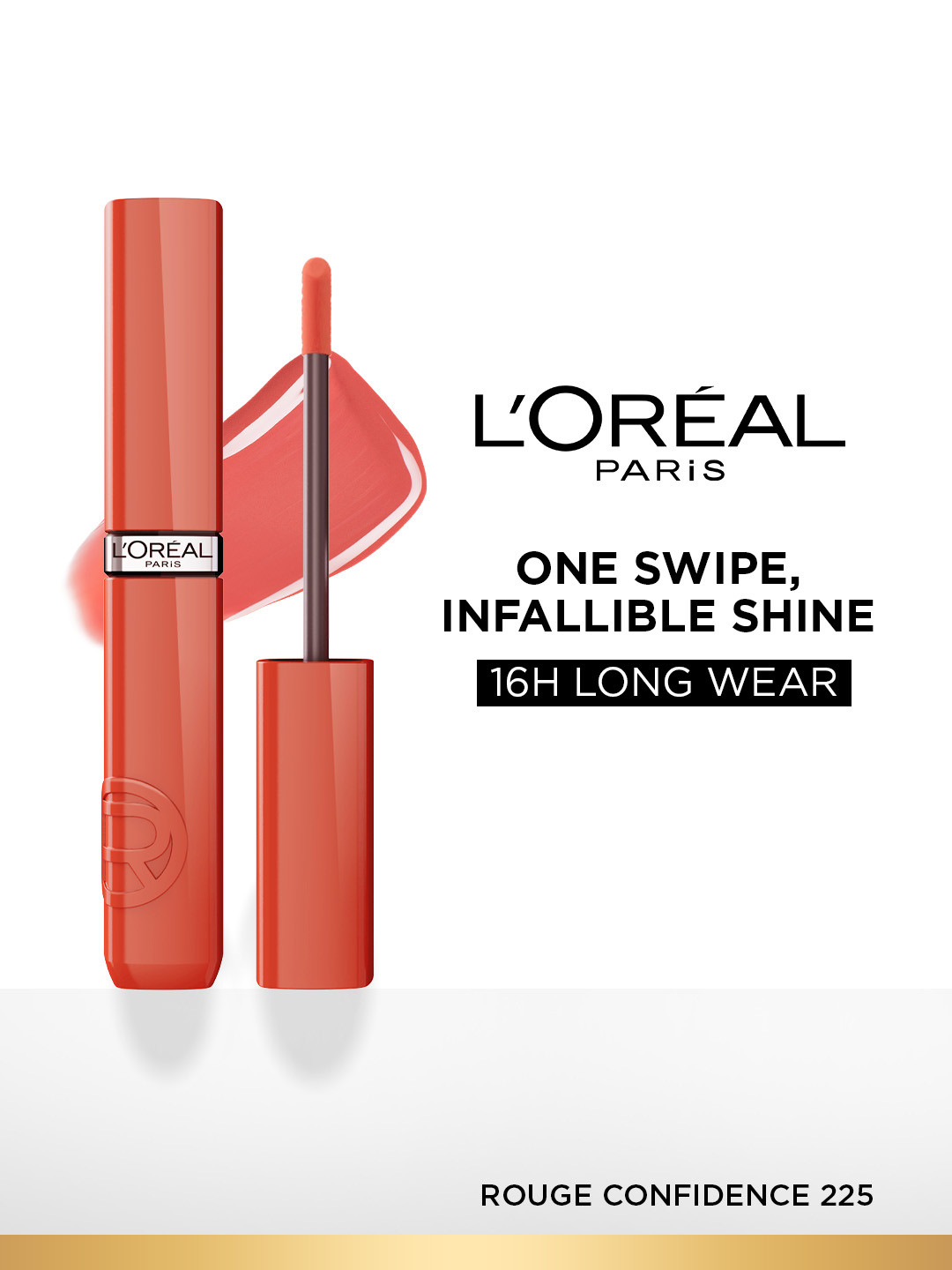LOreal Paris Infallible Laque Resistance Liquid Lipstick 4 ml - Rouge Confidence 225