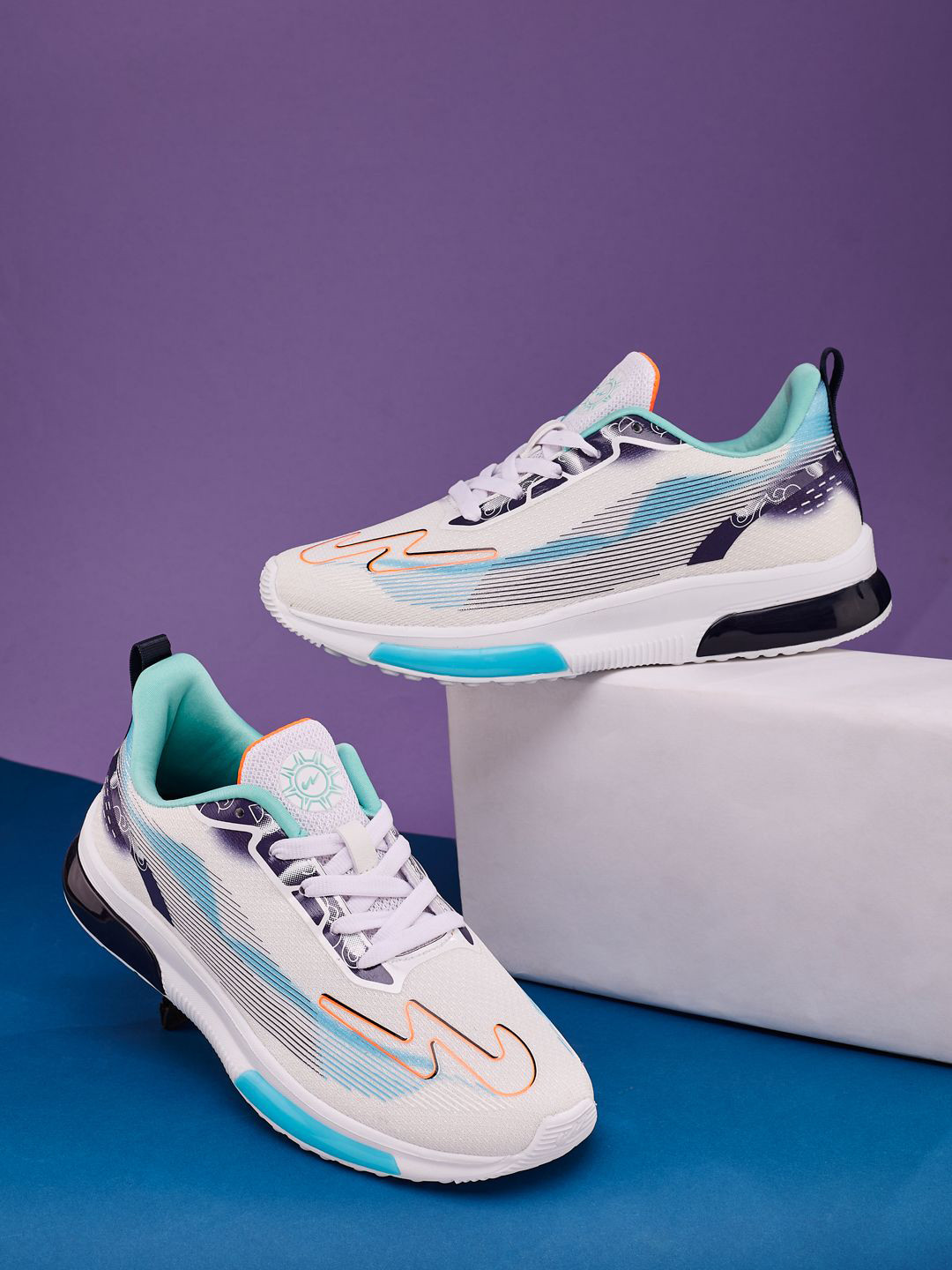 Campus FLYRO CH Kids Mesh Running Sports Shoes