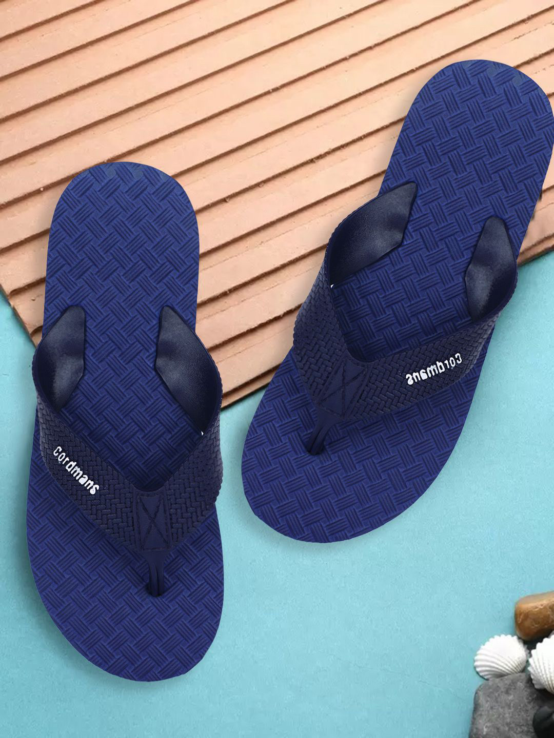 CORDMANS Casual Cushioned Footbed Thong Flip-Flops