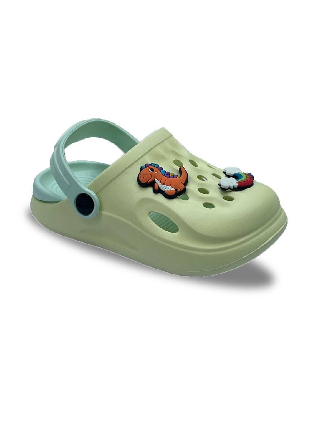 INDUS CLOUD Kids Solid Backstrap Clogs