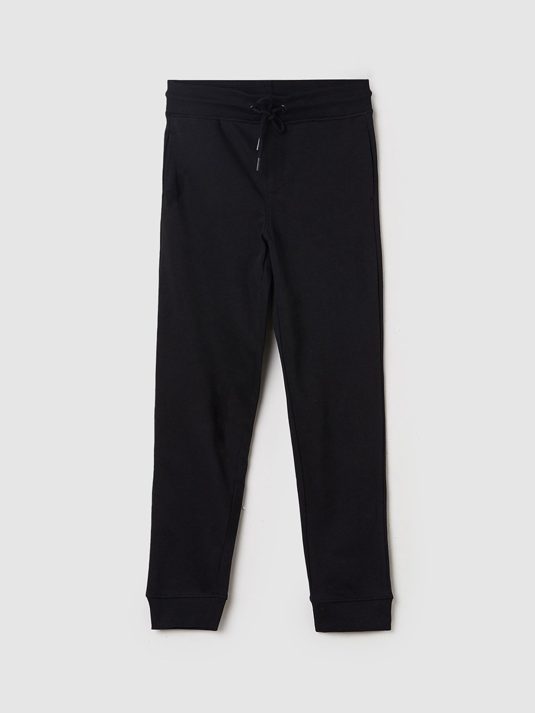 max Boys Cotton Mid-Rise Joggers