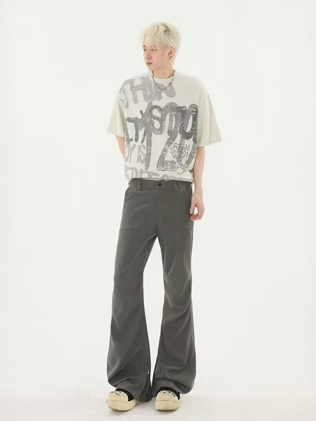 StyleCast Men Flared Mid-Rise Coloured Jeans