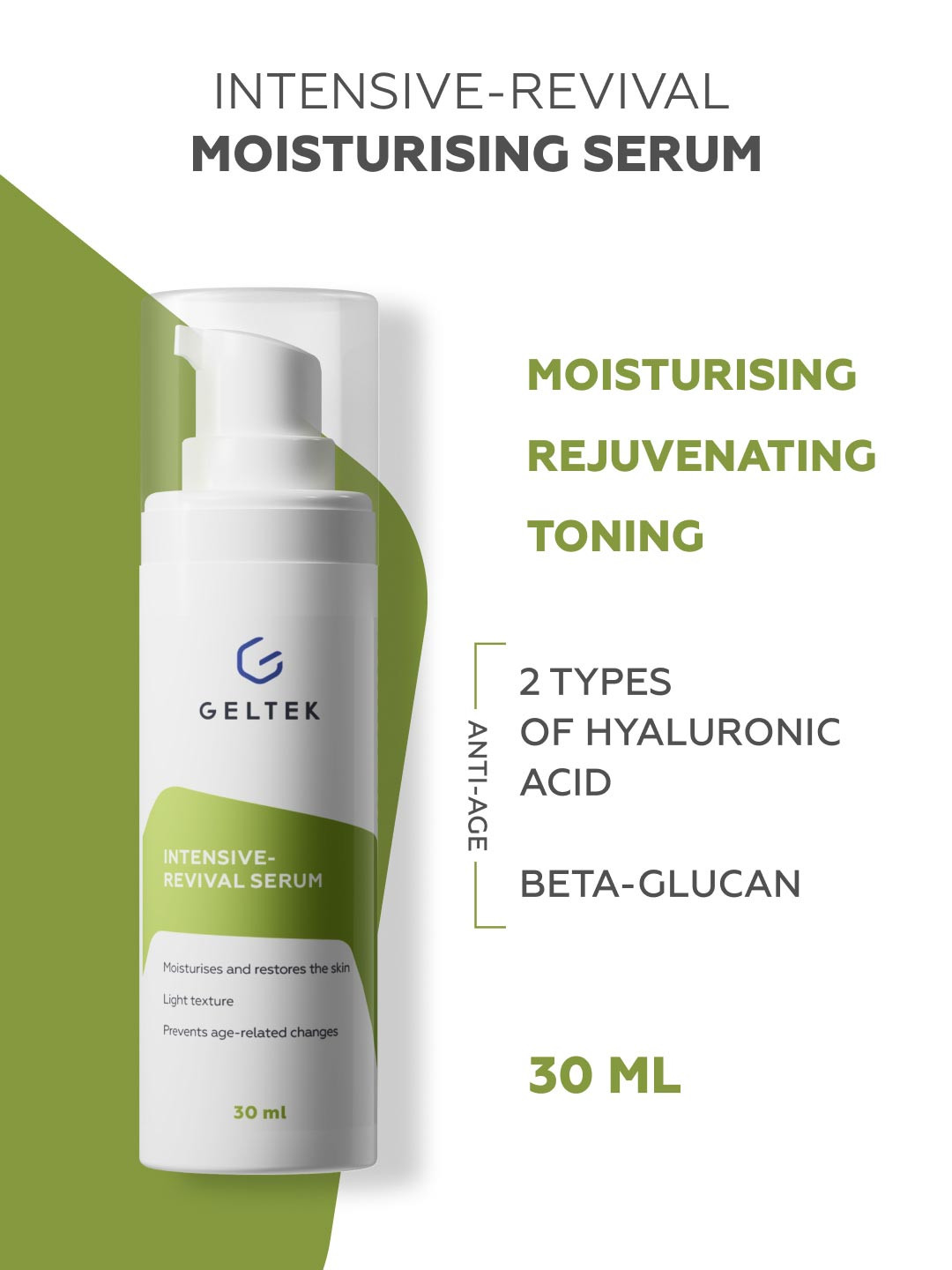 GELTEK Intensive-Revival Serum - 30 ml