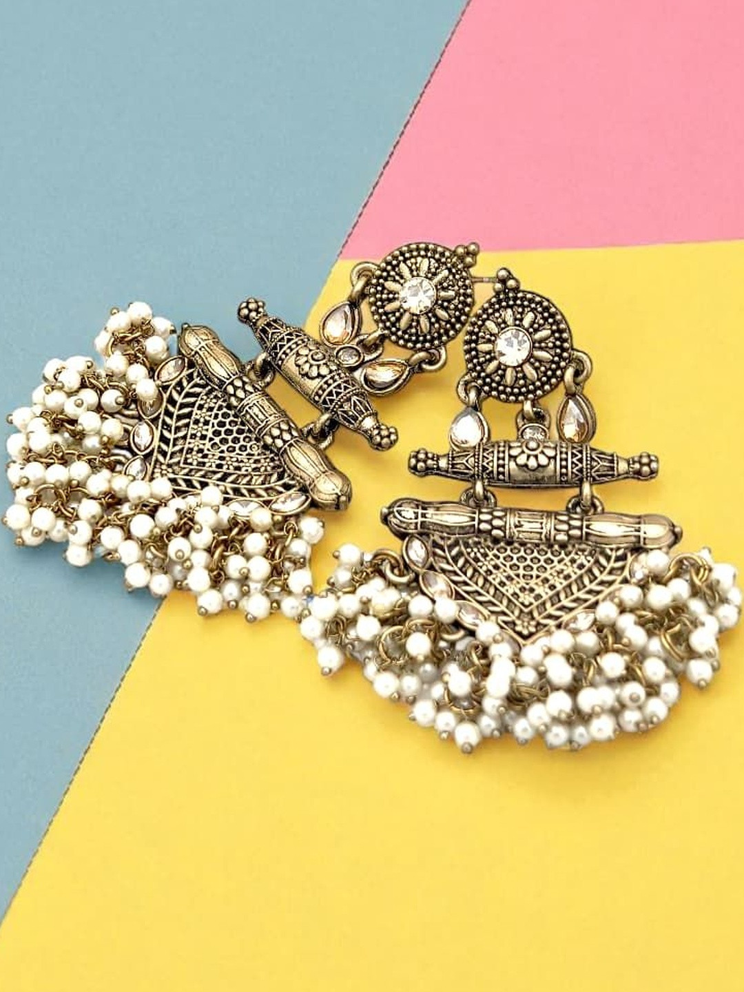 BFC - BUY FOR CHANGE Women Brass Plated Classic Chandbalis Earrings