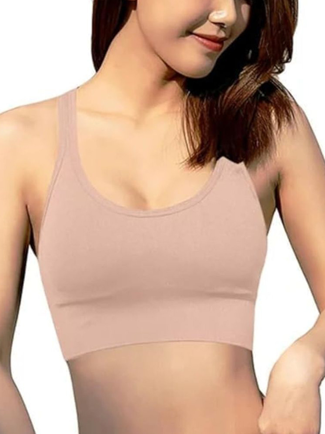 GEONIX Full Coverage Lightly Padded Cotton Workout Gym Bra