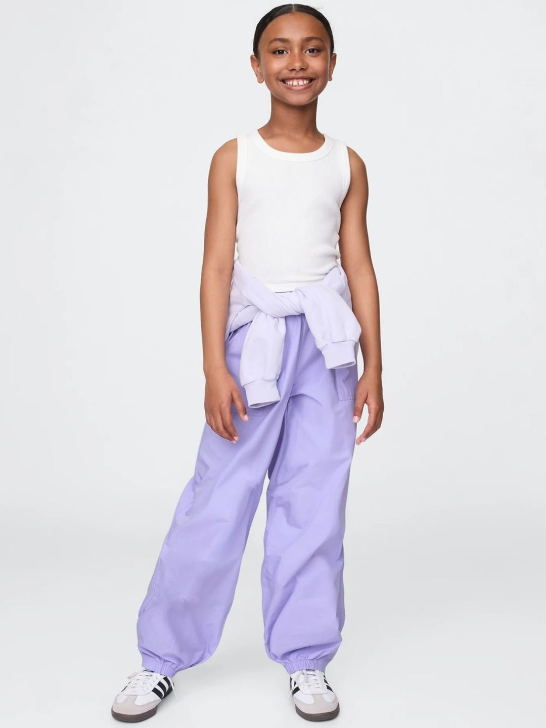 GAP Girls Pure Cotton Mid Rise Joggers
