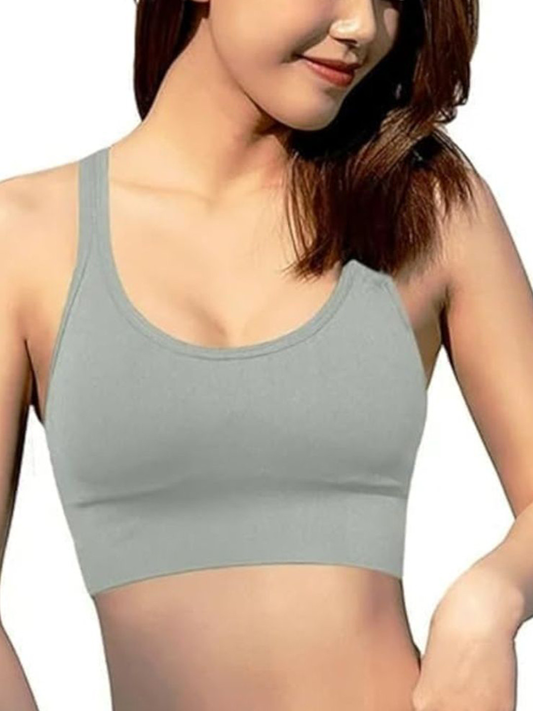 GEONIX Full Coverage Lightly Padded Cotton Workout Gym Bra