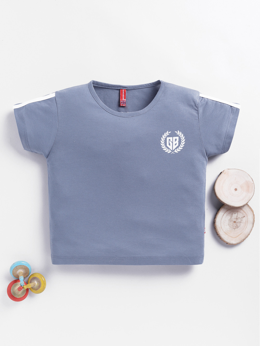 Here&Now X Game Begins Girls Brand Logo T-shirt