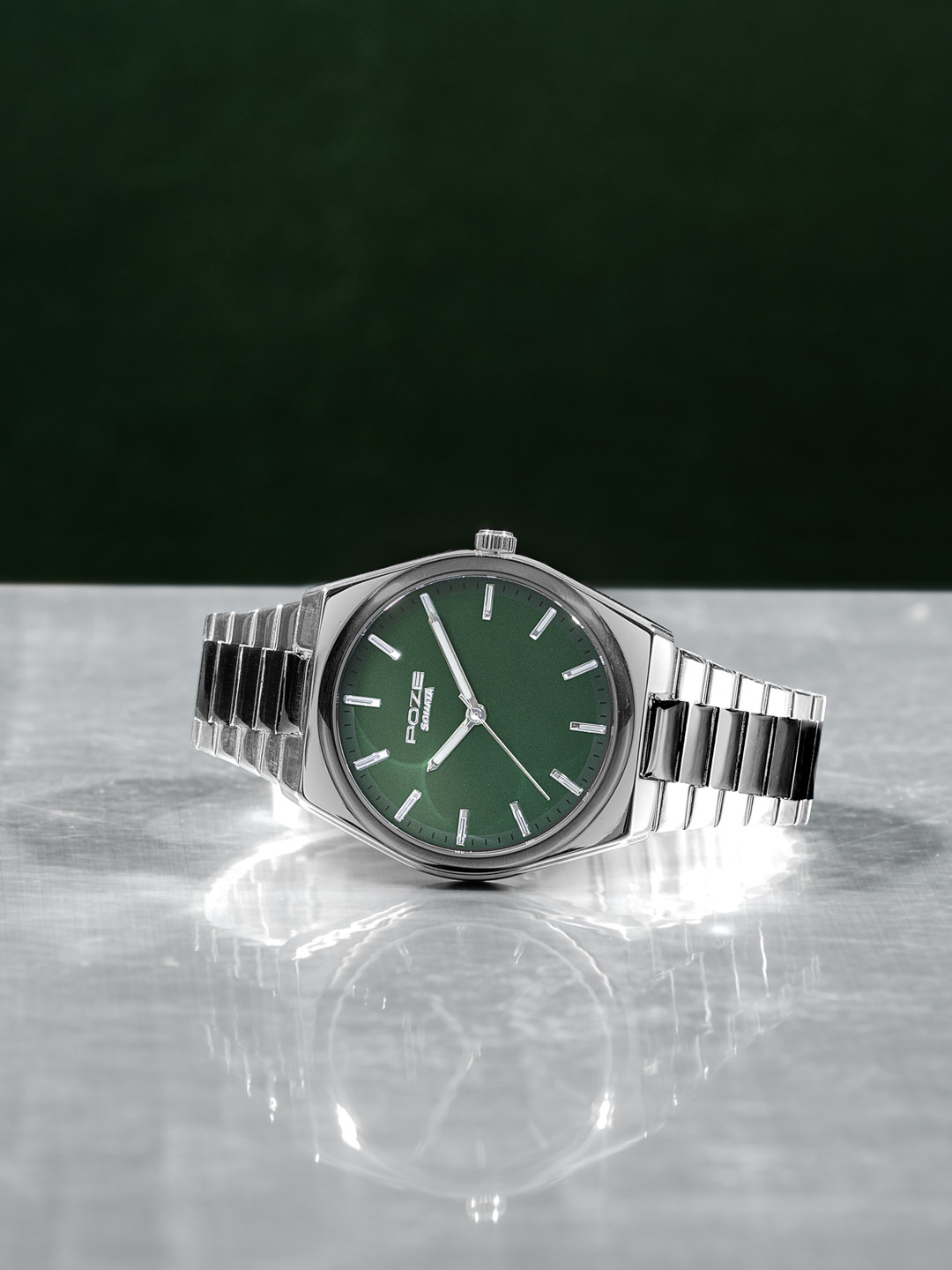 Sonata Poze Drop 6 Quartz Round Dial Men's Watch - SP70078KM01