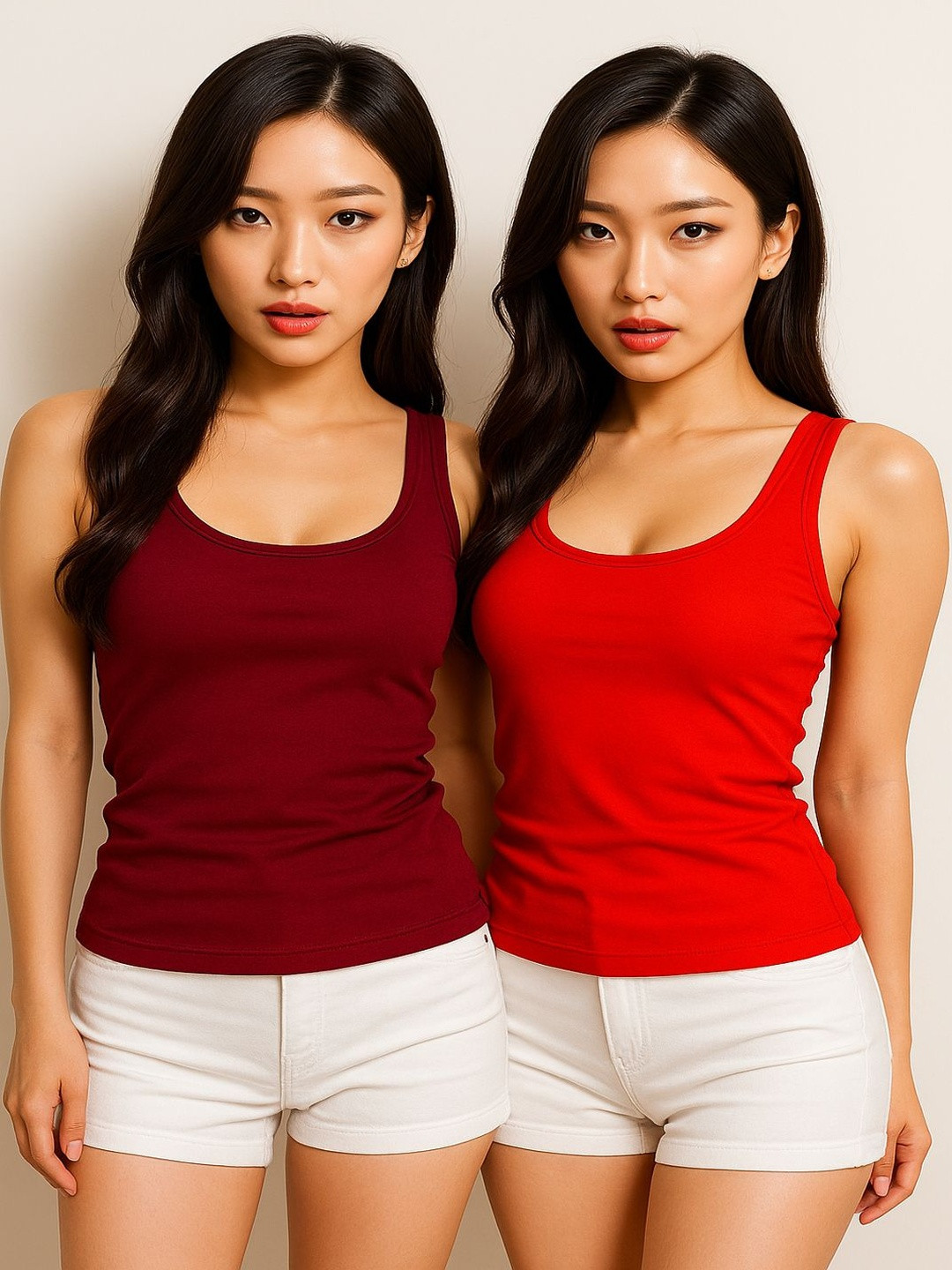 CORTICA Women Pack of 2 Cotton Inner Slips