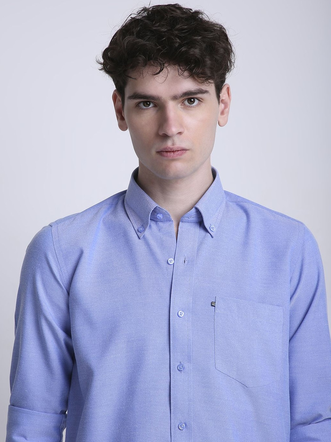 John Philips Classic Spread Collar Oxford Shirt
