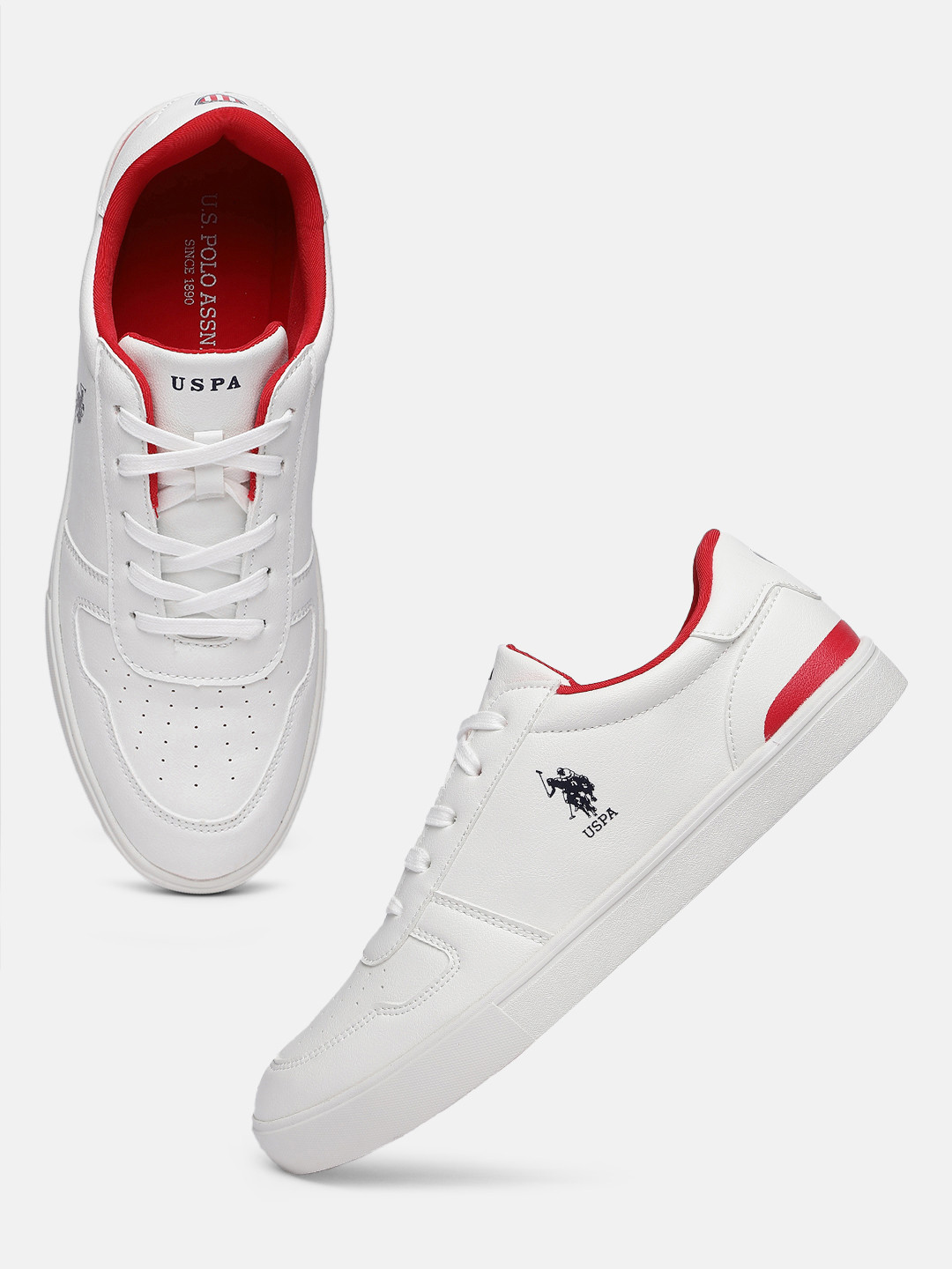 U.S. Polo Assn. Men BRITT 2.0 Perforations PU Sneakers