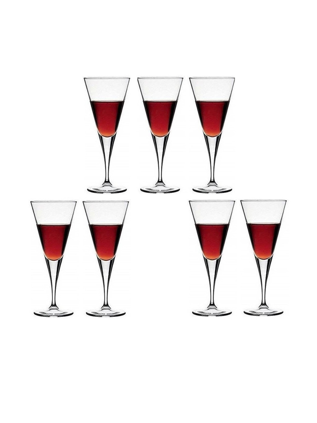 1ST TIME Transparent 7 Dishwasher Safe Glass Wine Glass Bar Glass
