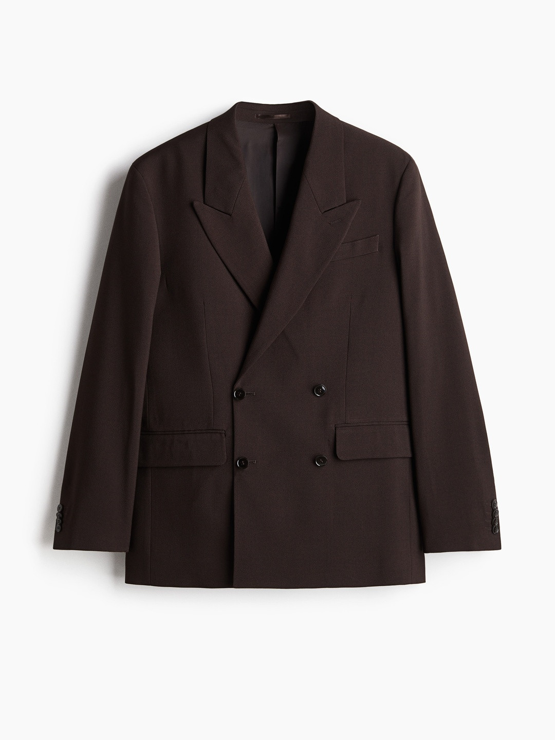 H&M Relaxed Fit Double-Breasted Blazer