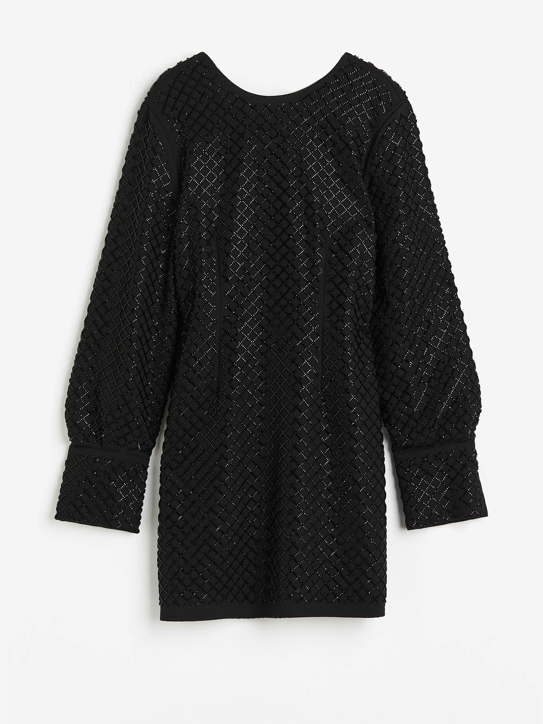 H&M Bead-Decorated Dress