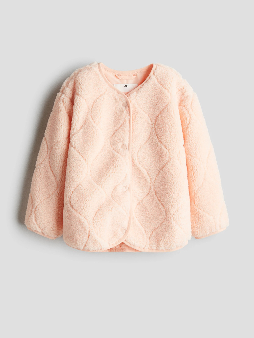 H&M Quilted Teddy Jacket