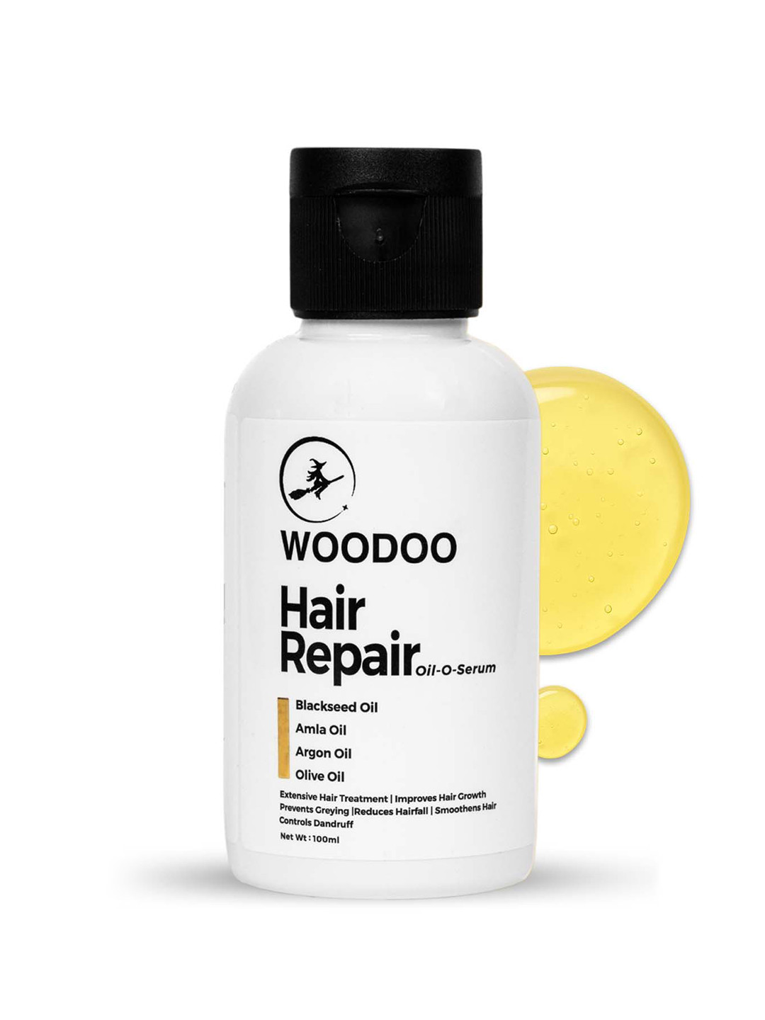 Woodoo Hair Repair Oil-O-Serum With Argan & Amla Oil - 100ml