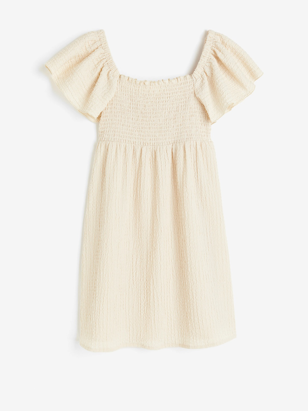 H&M Smocked-Bodice Dress