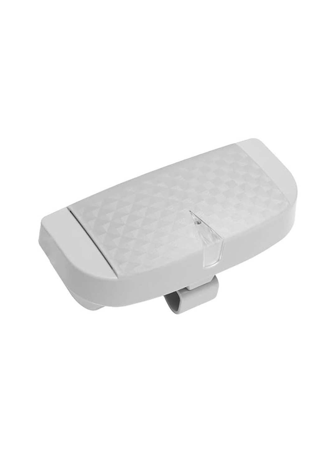 AUGEN Textured Multi-Function Sun Visor Clip Holder Portable Sunglasses Case