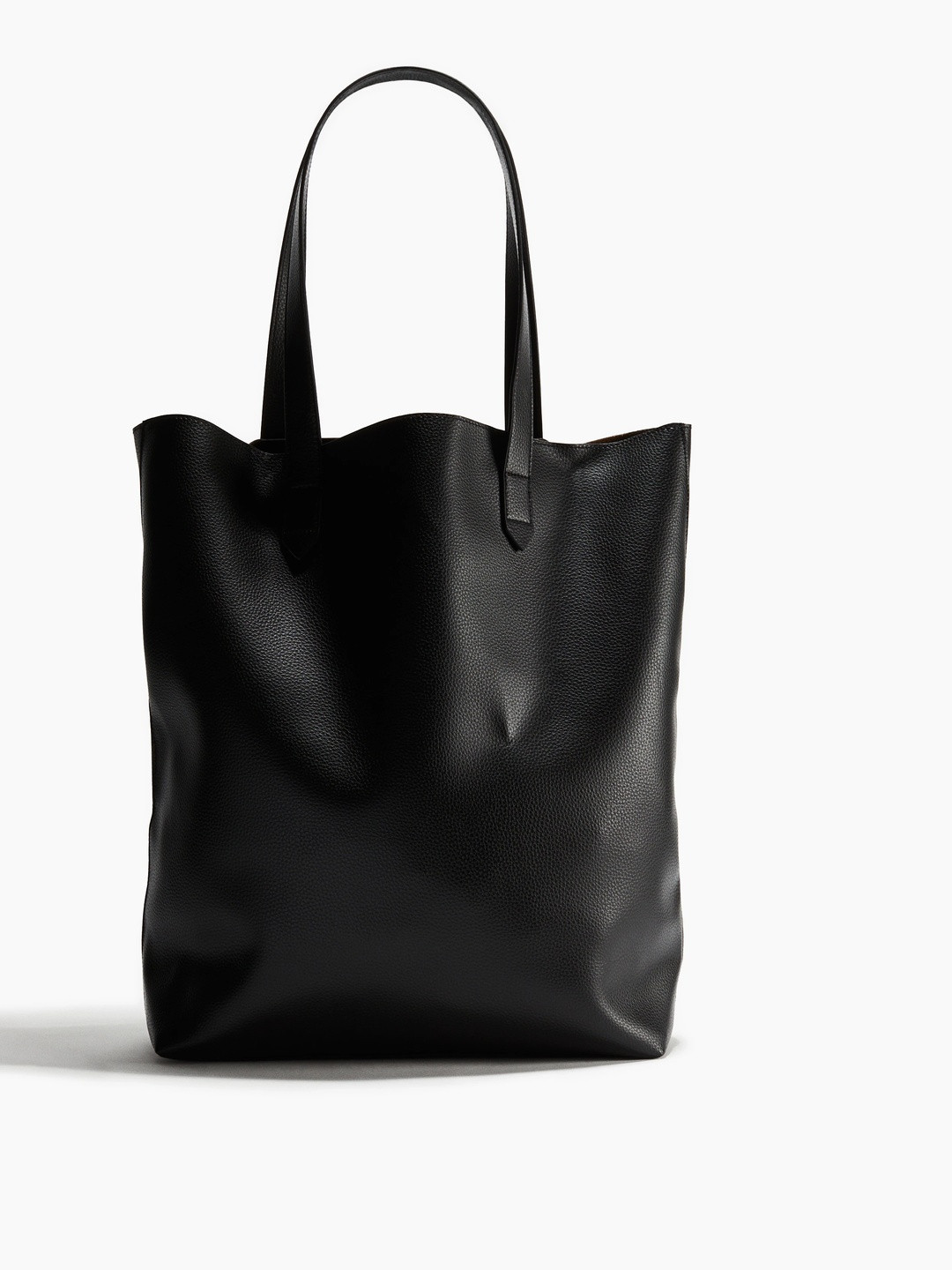H&M Coated Shopper Tote Bag
