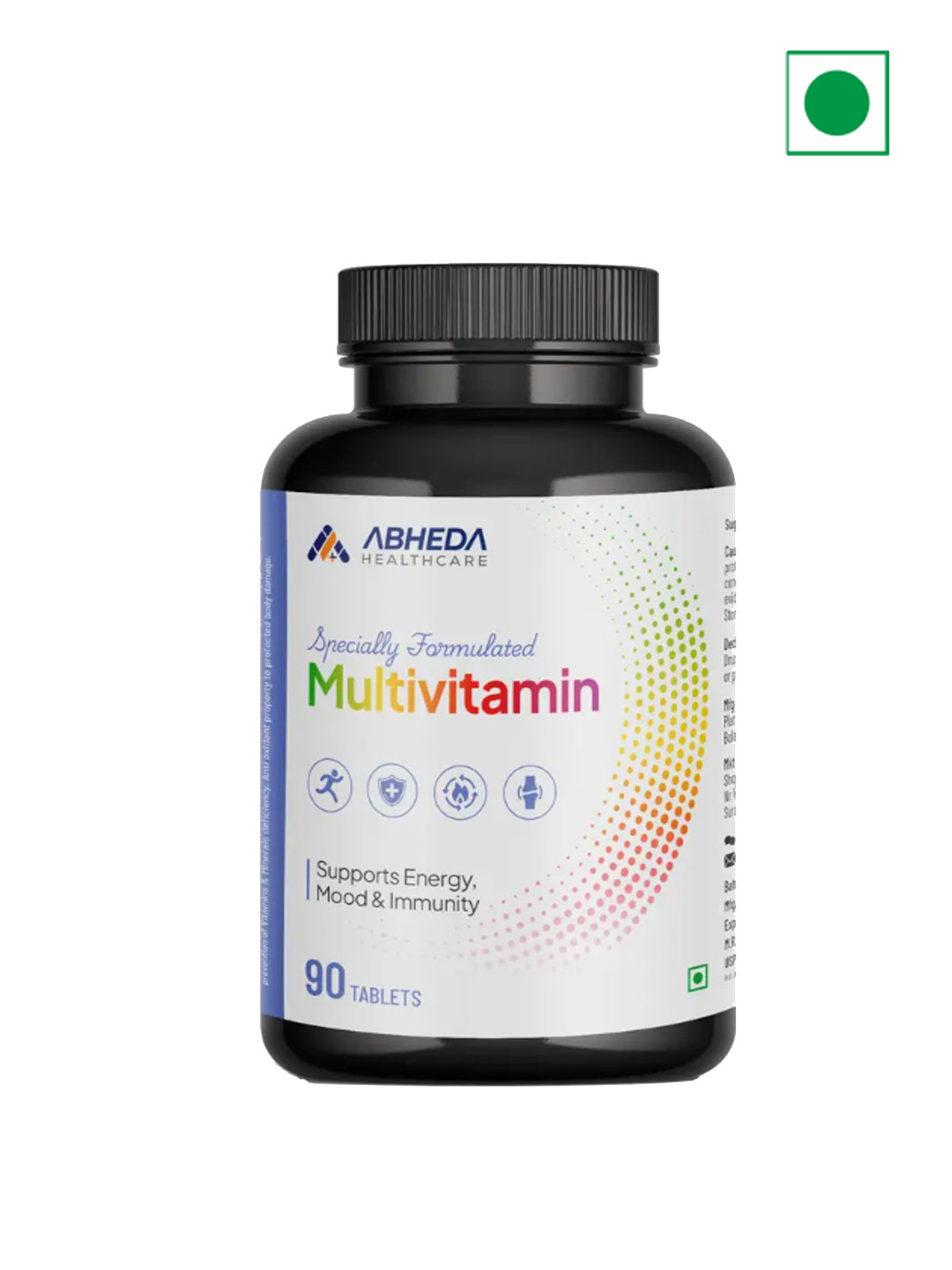 ABHEDA HEALTHCARE Specially Formulated Multivitamin- 90 Tablets