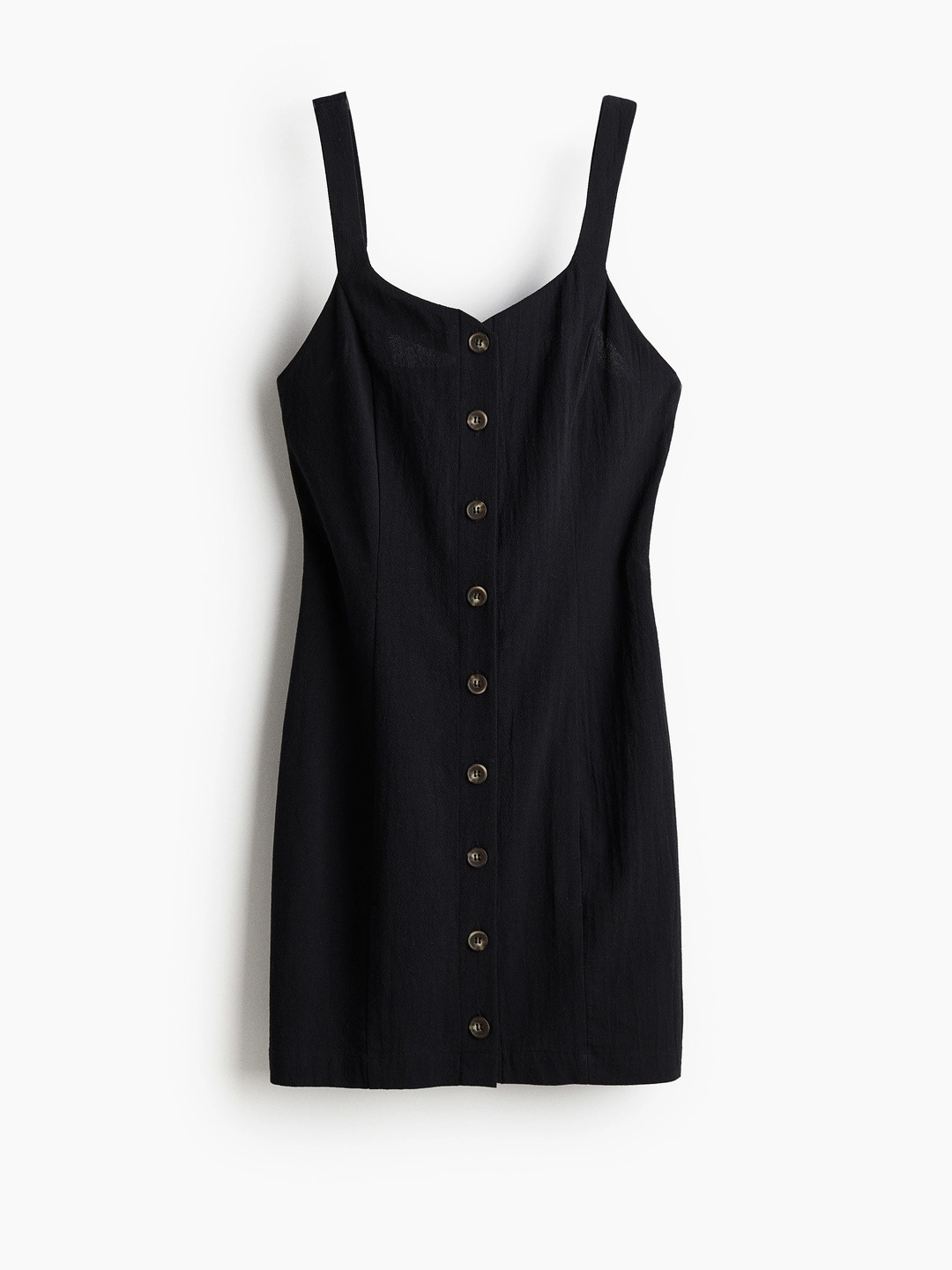 H&M Button-Front Cotton Dress
