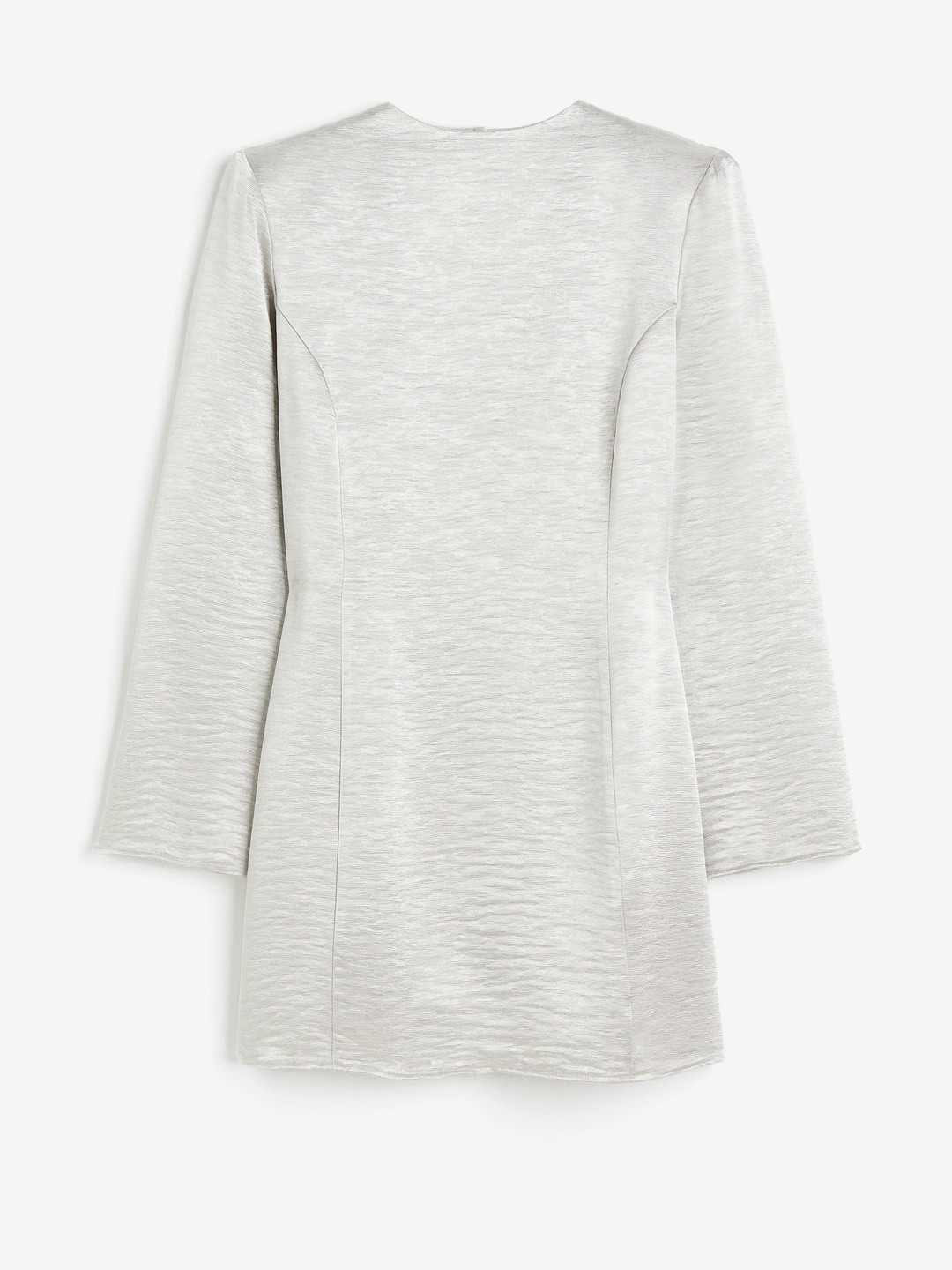 H&M Open-Back Satin Dress