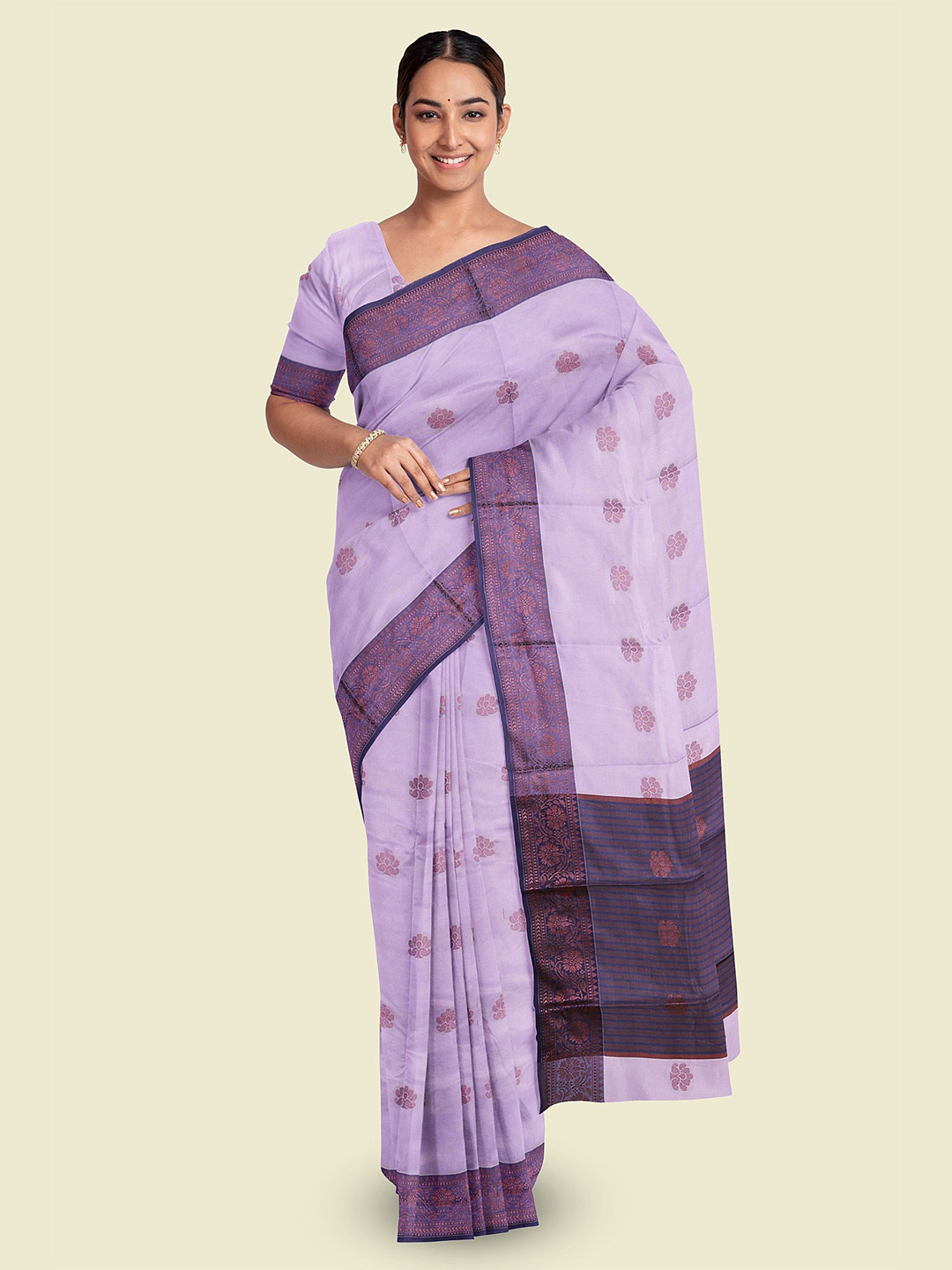 The Chennai Silks Woven Design Arani Saree