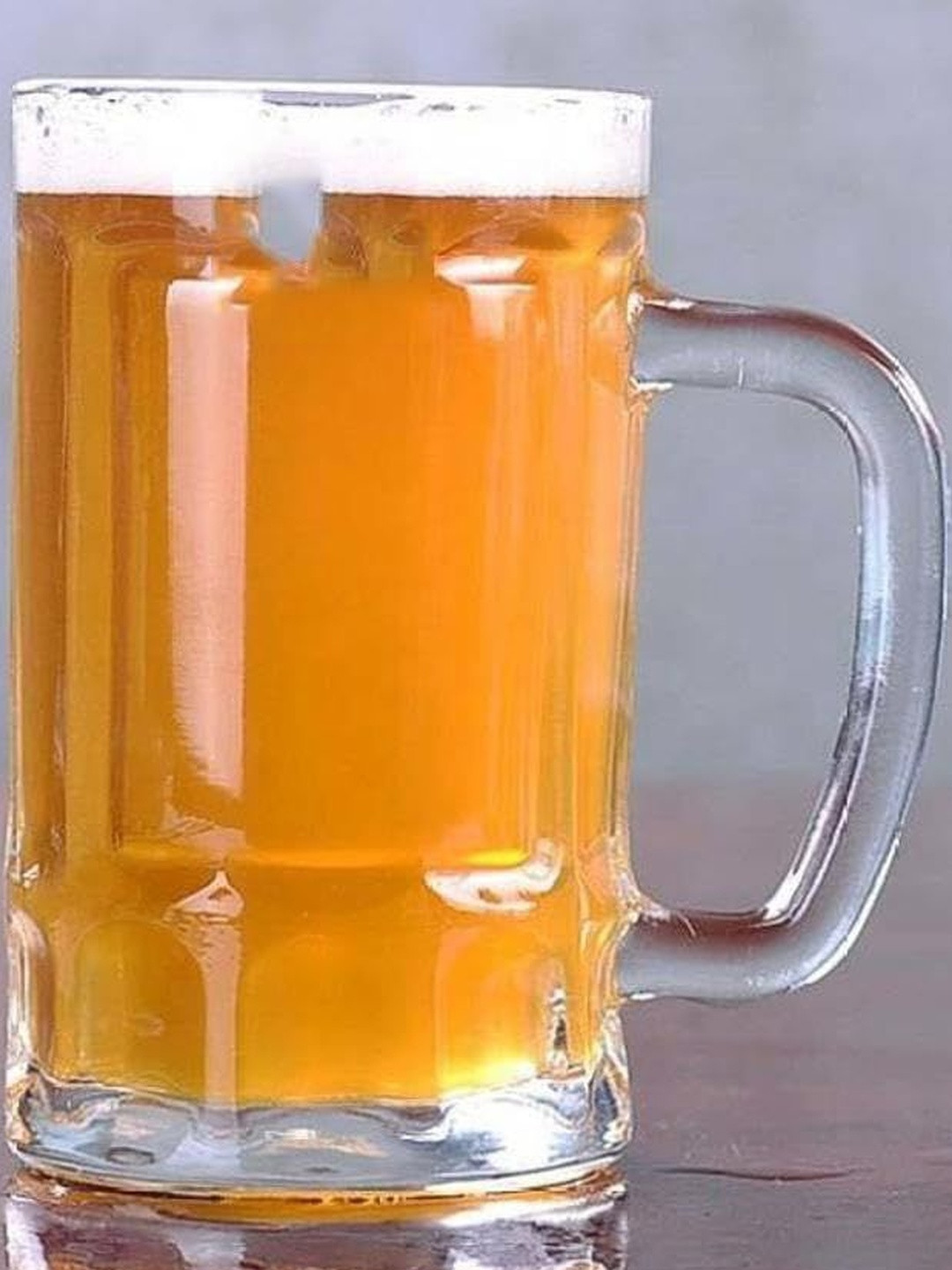 1ST TIME Transparent Dishwasher Safe Beer Glass - 400 ml