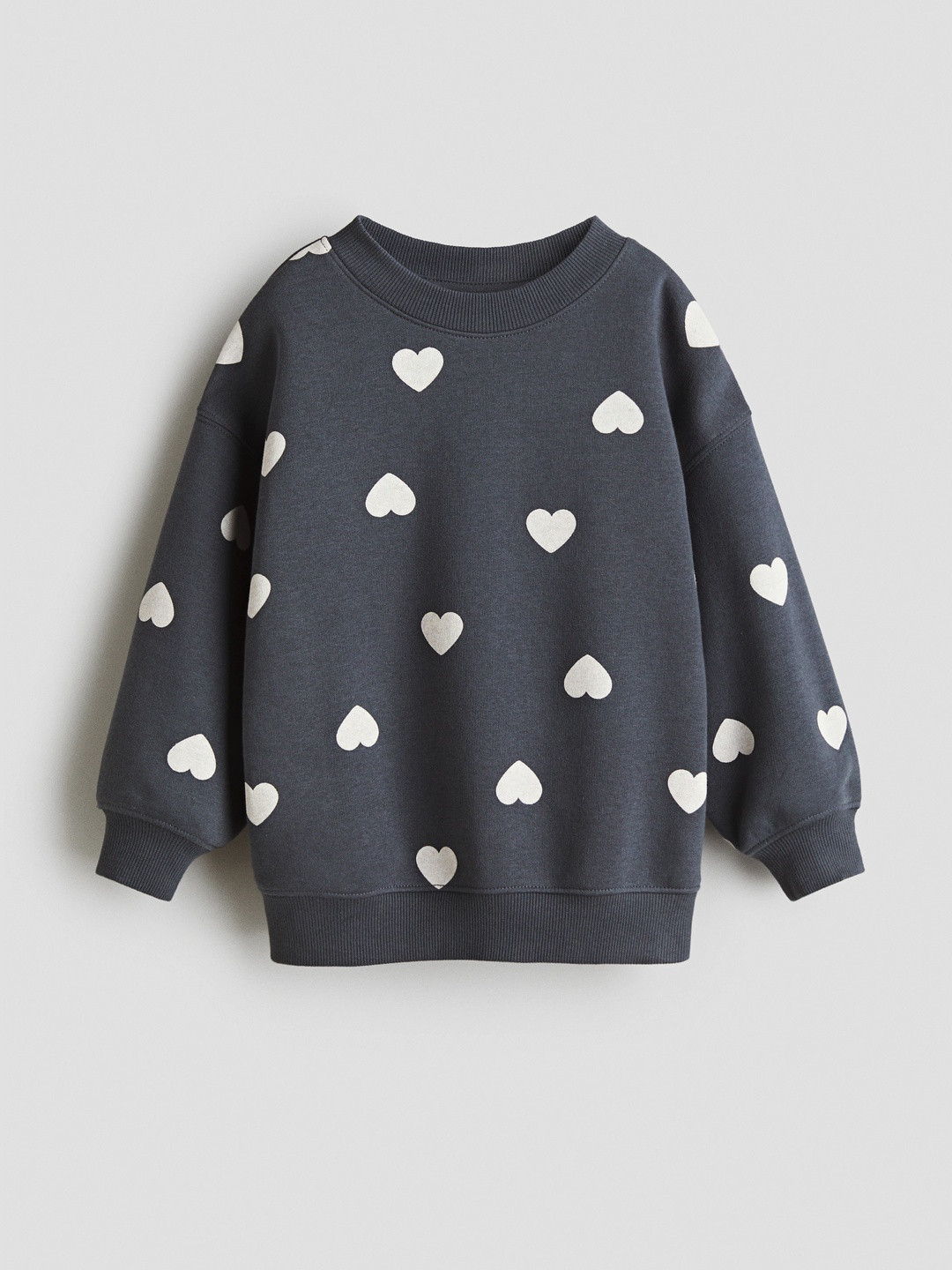 Brushed-inside sweatshirt