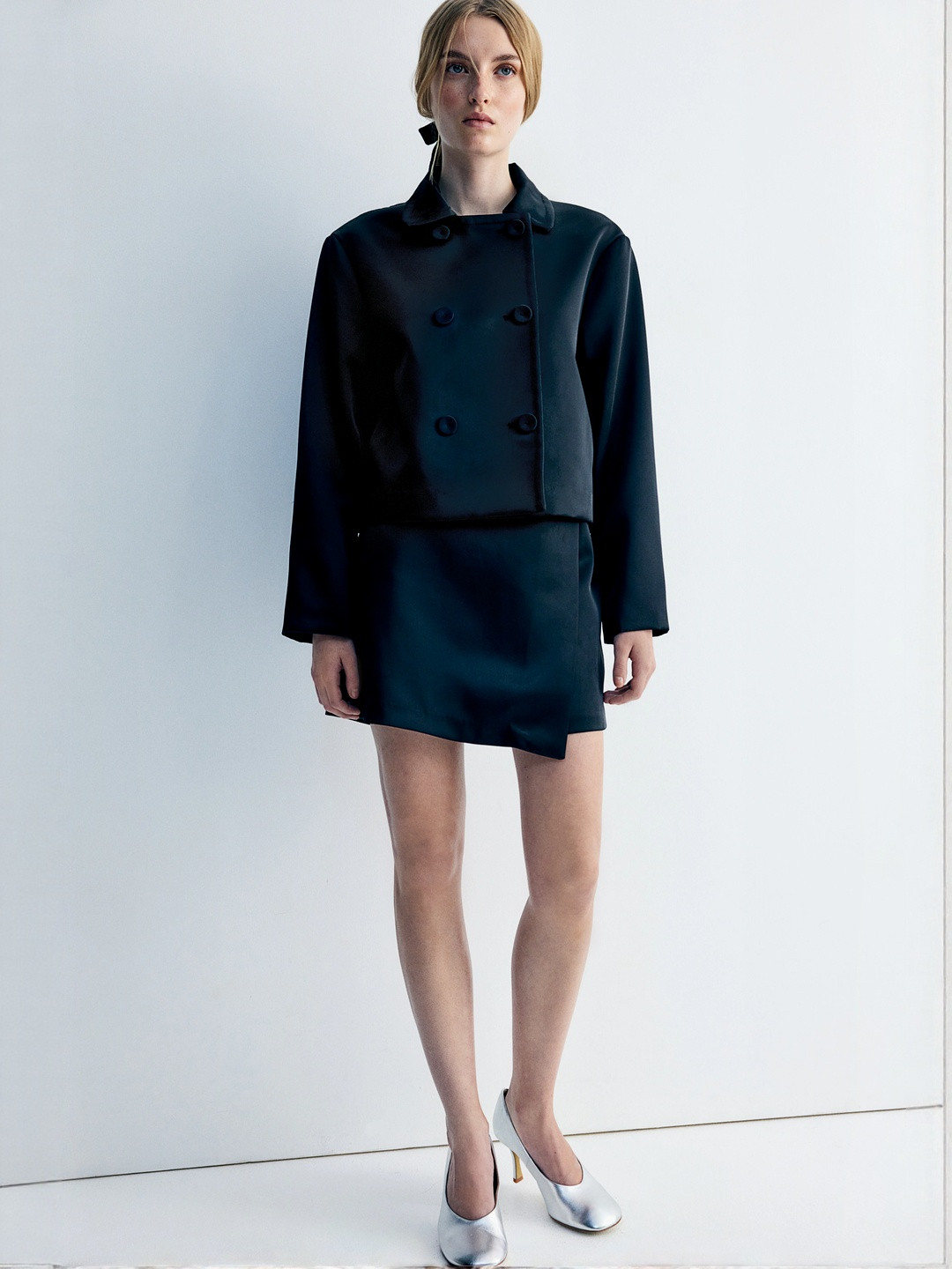 H&M Double-Breasted Jacket