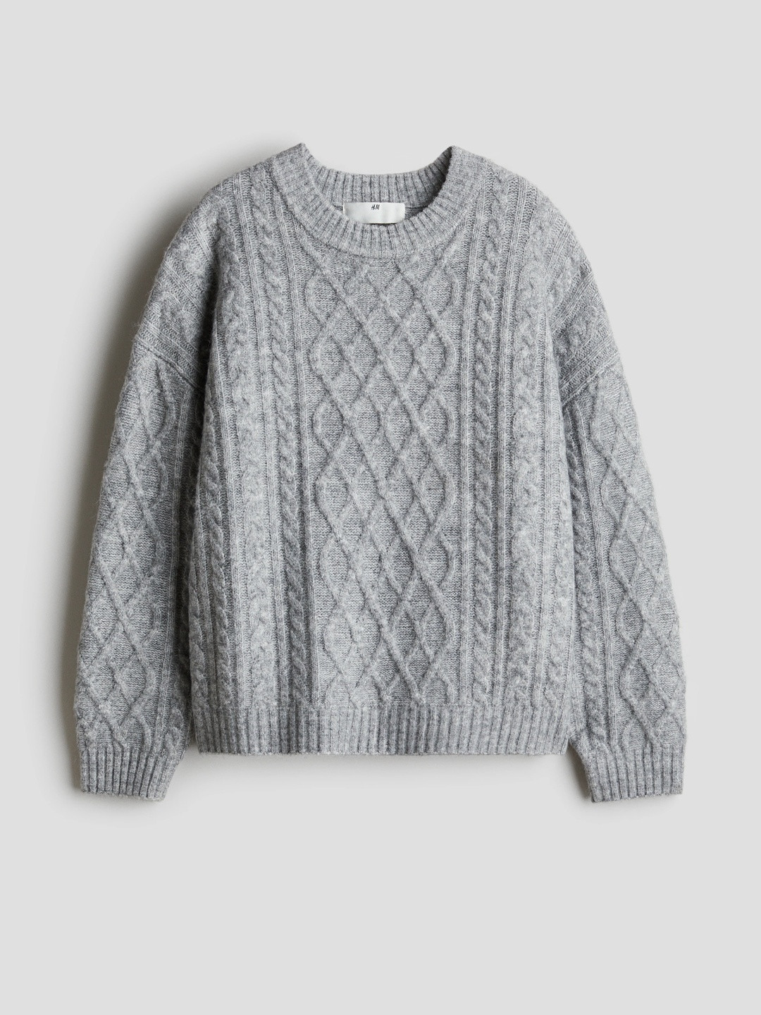 H&M Girls Cable-Knit Jumper