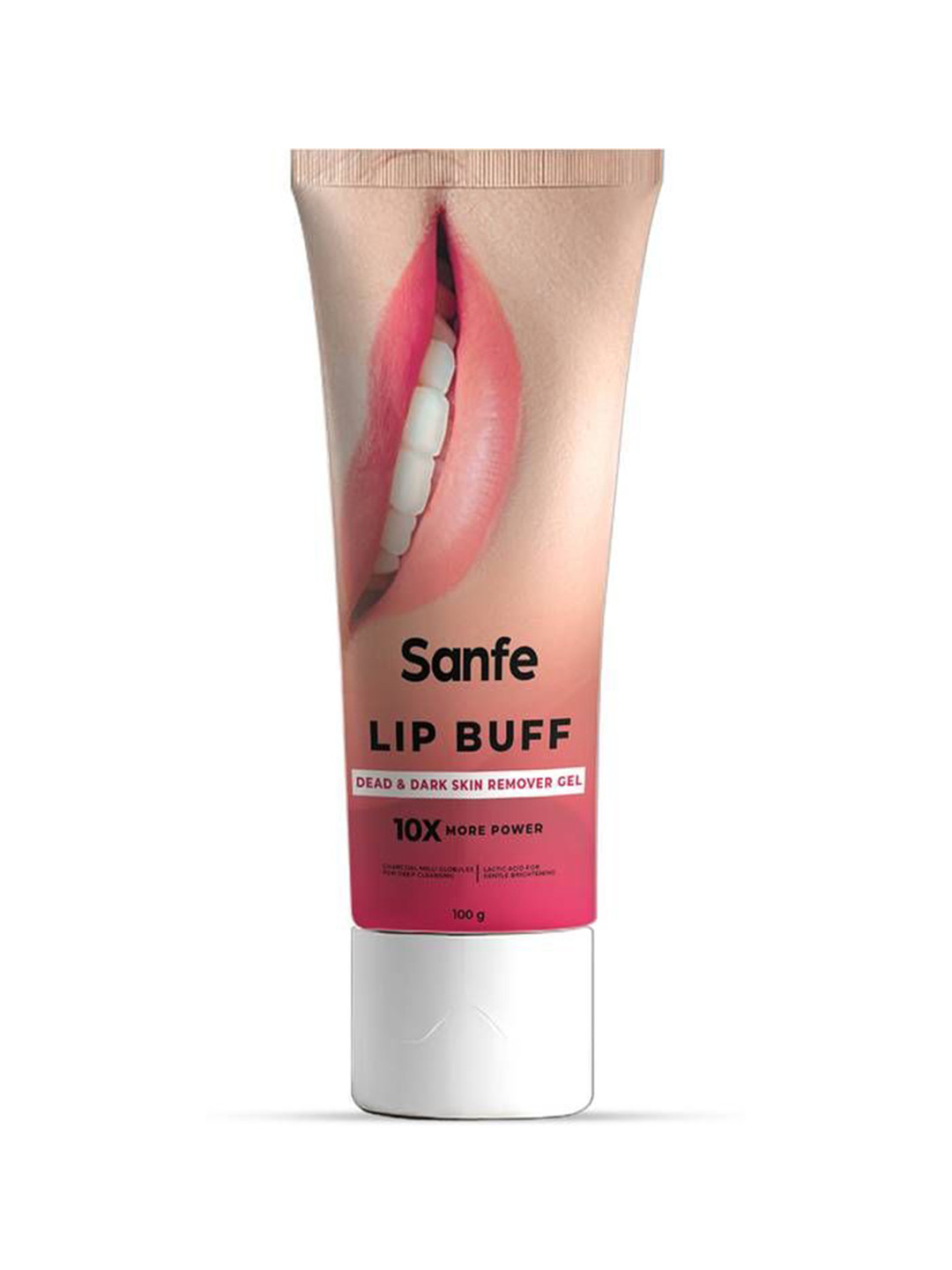 Sanfe Lip Buff For Dead & Dark Skin Remover Gel - 100 g