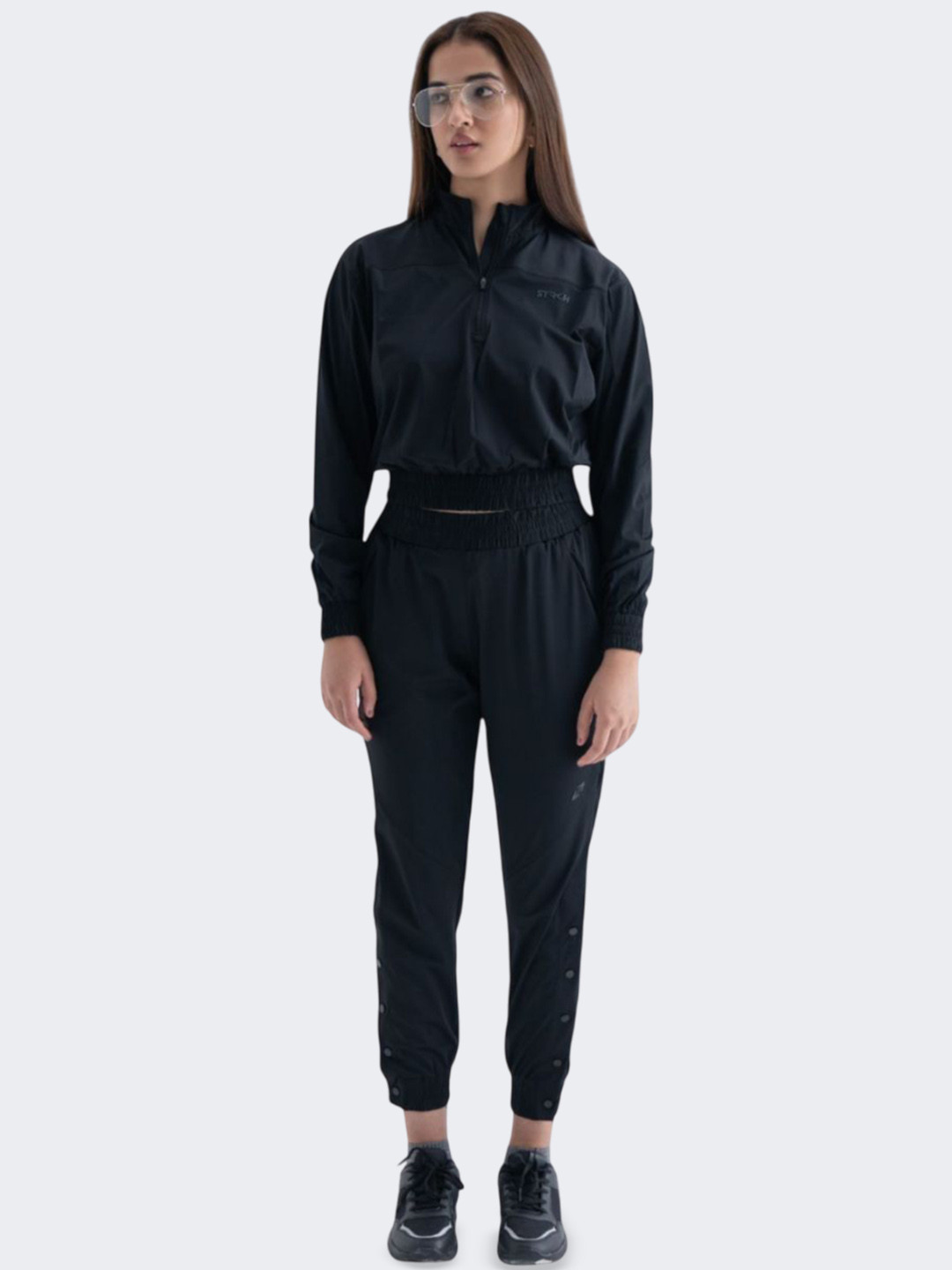 STRCH Women Mock Collar MoveMode Lightweight Tailored Jacket