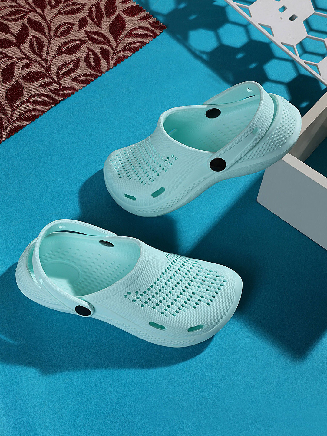 Ziera Rubber Cushioned footbed Slip On Clogs