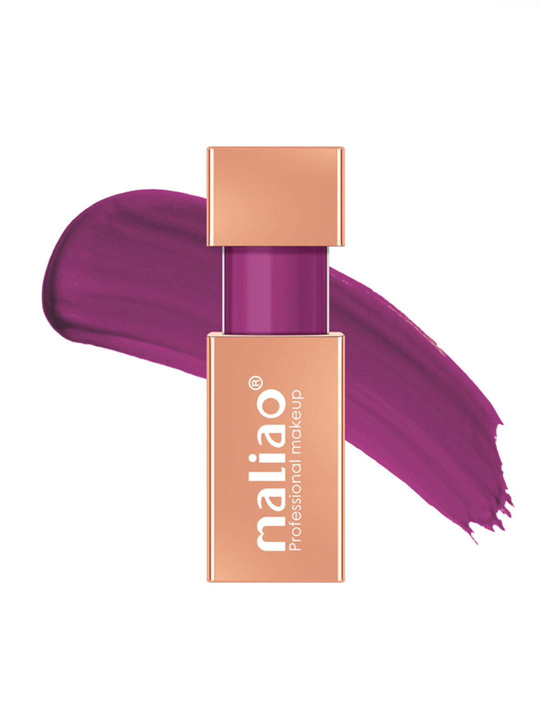 Maliao Color Last Long-lasting Matte Liquid Lipstick - 4 ml - Violet - 23