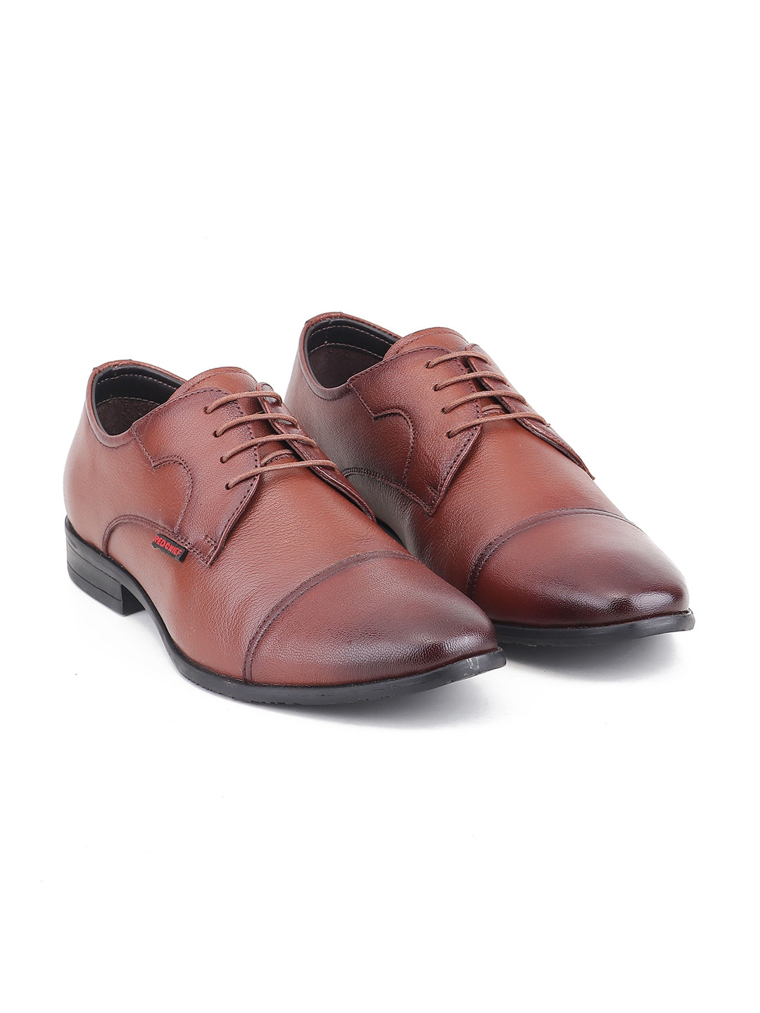 Red Chief Men Laced Up Leather Formal Derbys