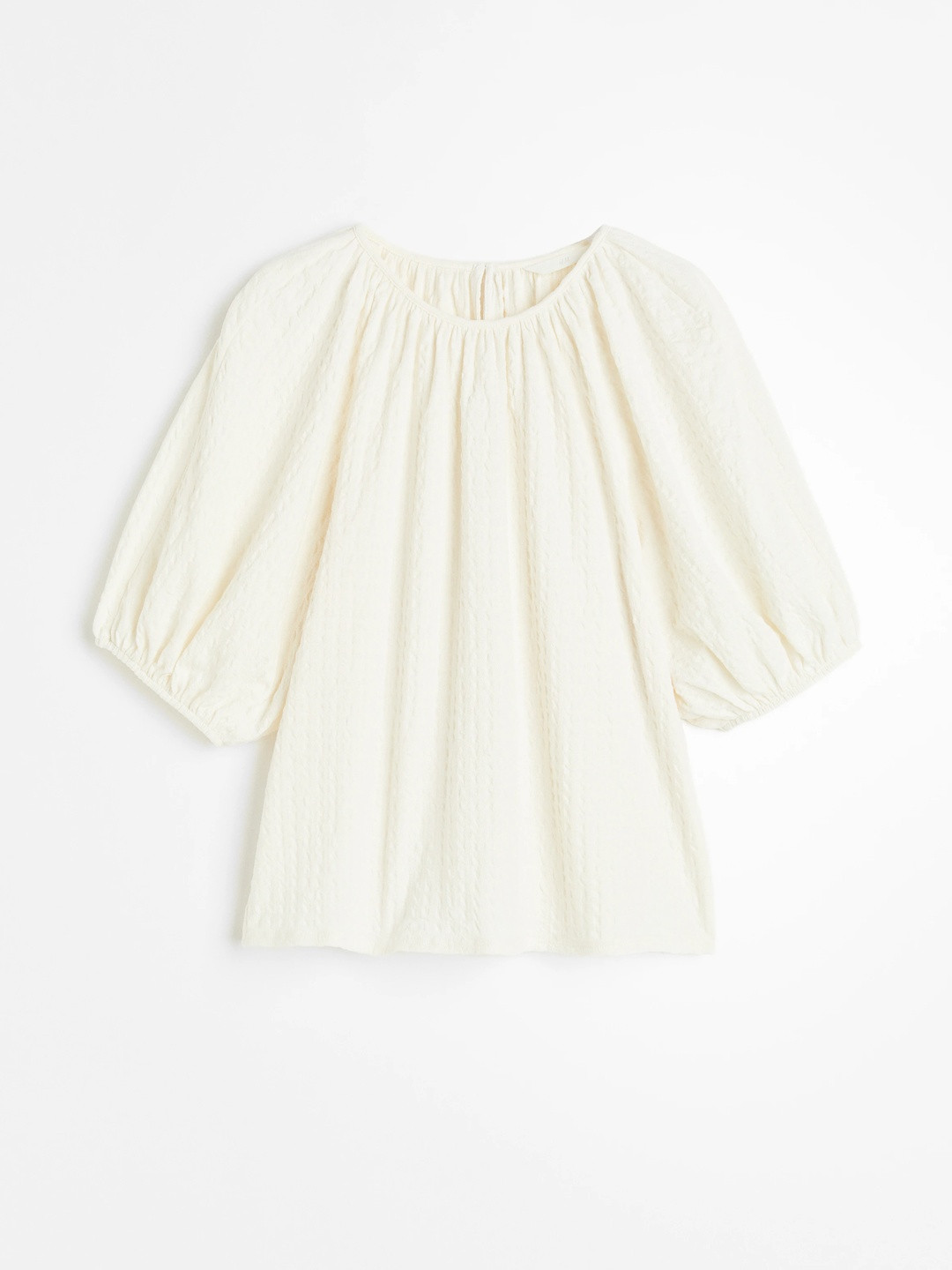 H&M Textured Weave Top