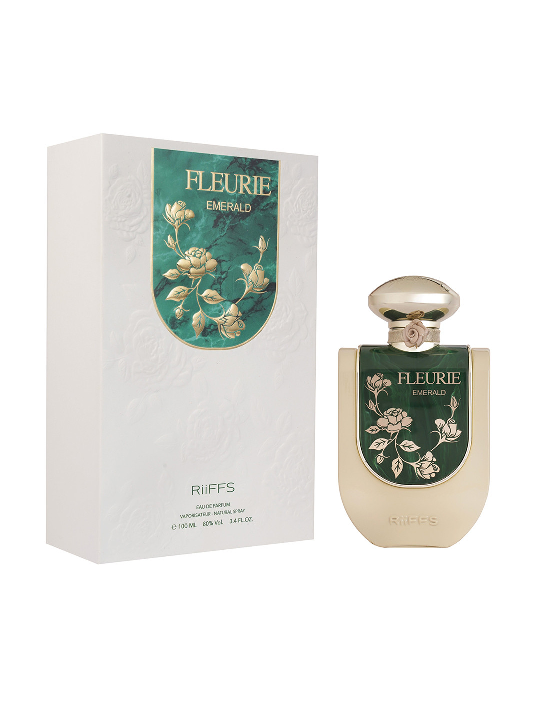 RIIFFS Parfums Women Fleurie Emerald Long Lasting Eau De Parfum - 100 ml