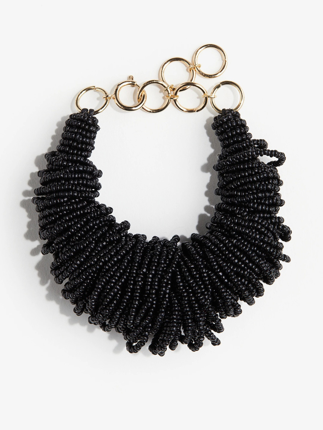 H&M Glass-Beaded Statement Bracelet