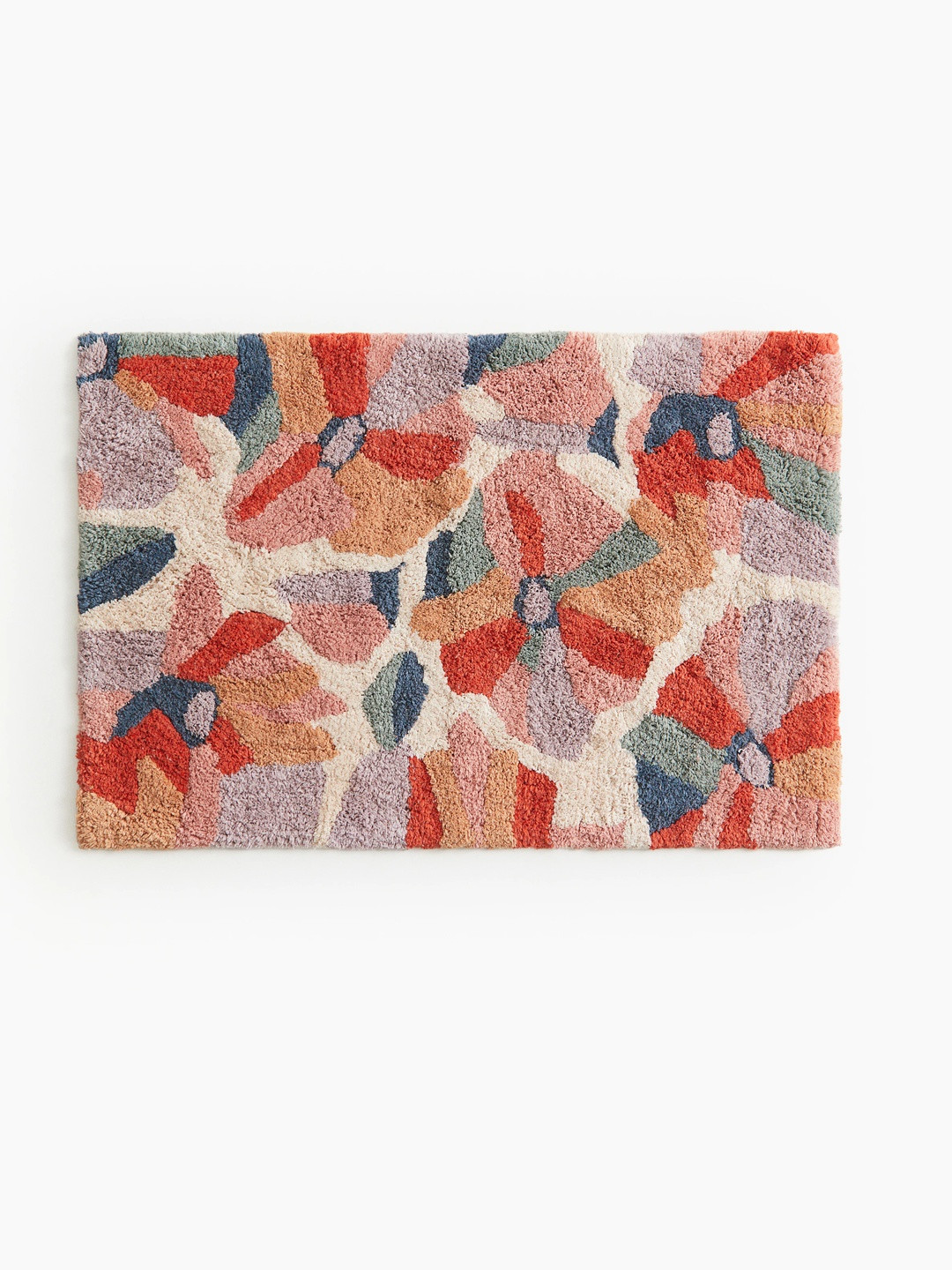 H&M Patterned Cotton Bath Mat