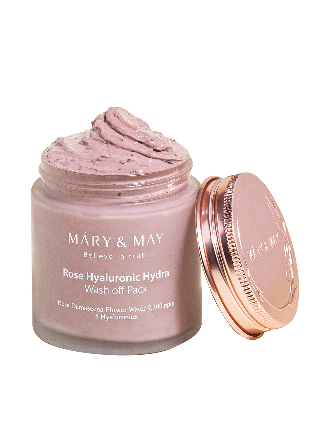 MARY & MAY Rose Hyaluronic Hydra Wash Off Pack - 125 g