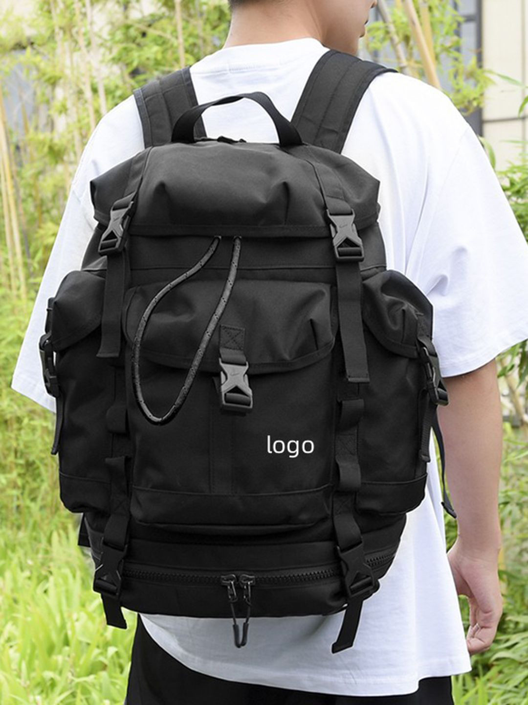 Mast & Harbour Men Backpack With Multi Pockets