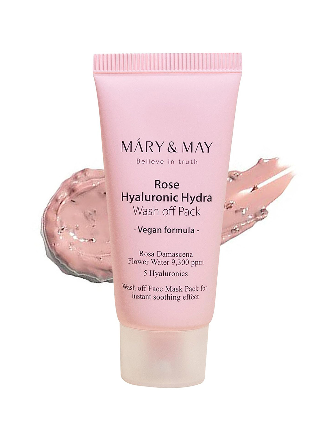 MARY & MAY Rose Hyaluronic Hydra Wash Off Pack - 30 g