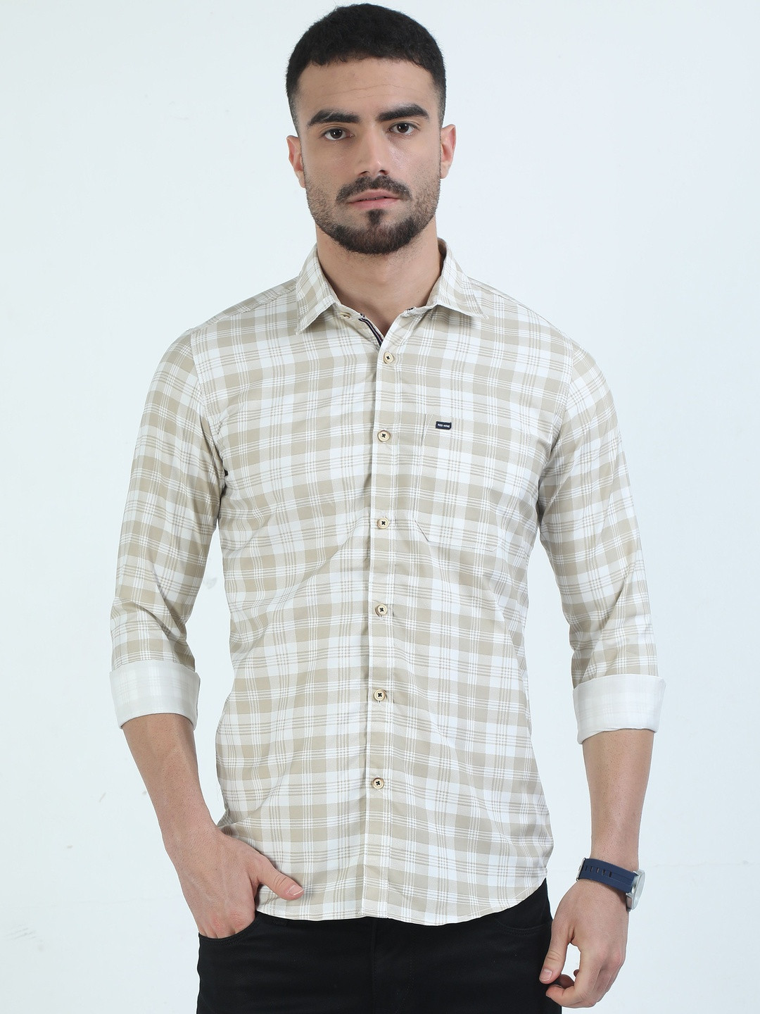 RS Fashions Men Multi Cotton Slim Fit Comfort Shirts