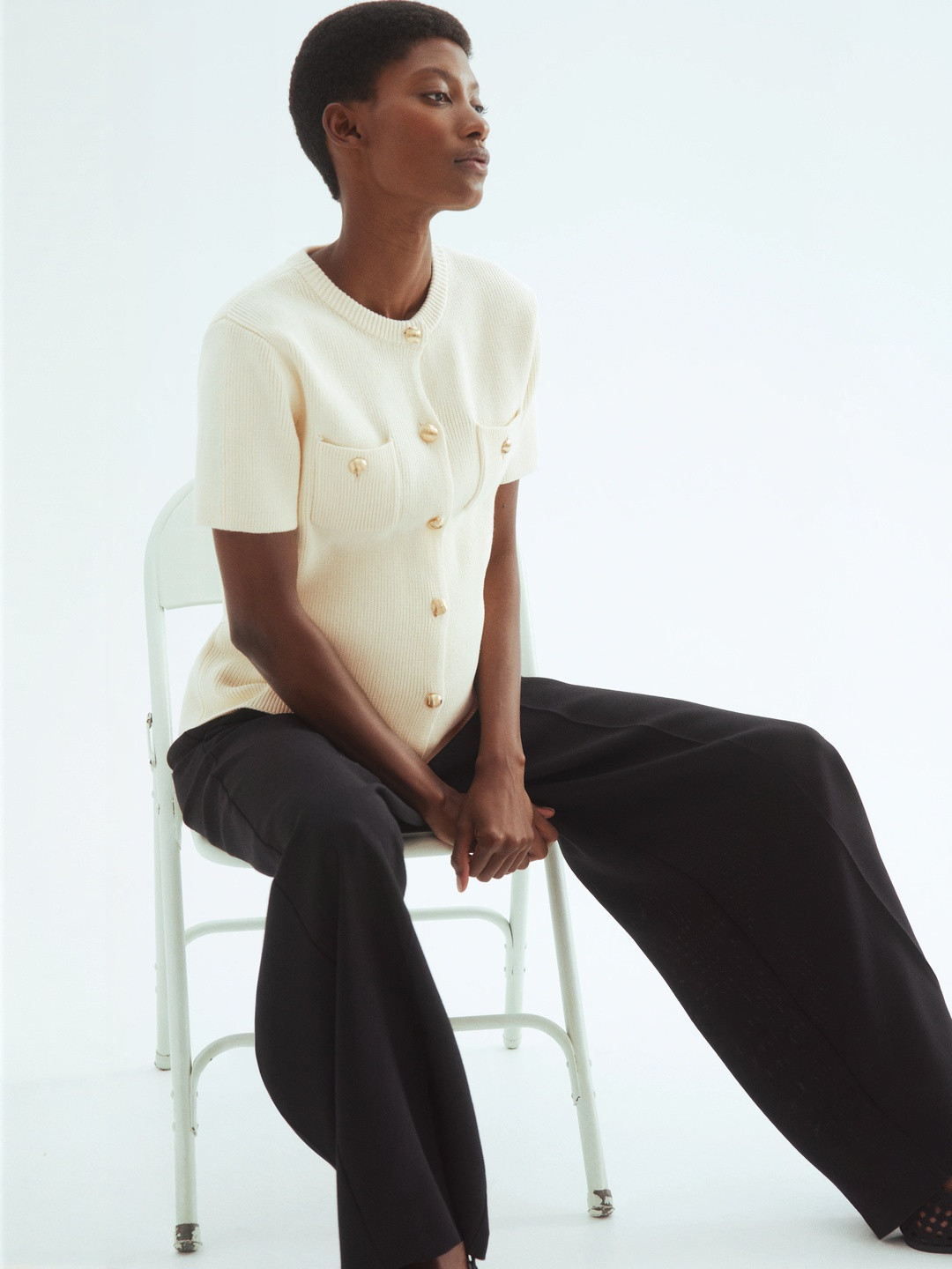 H&M Mama Rib-Knit Cardigan