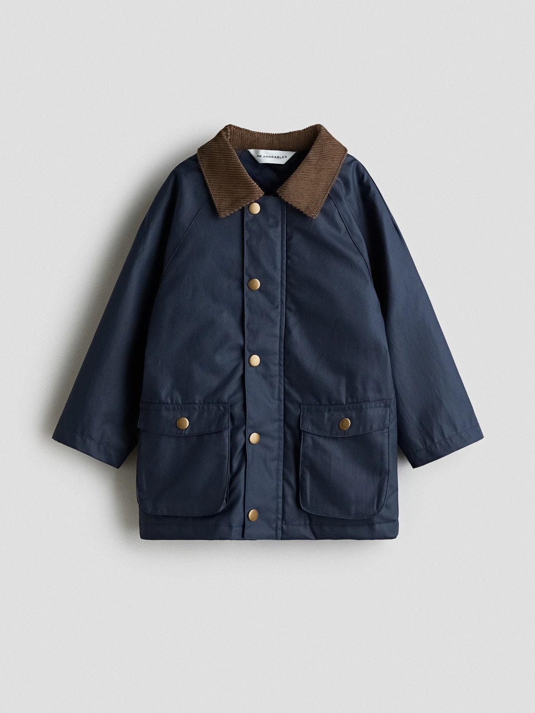 H&M Boys Waxed Cotton Coat