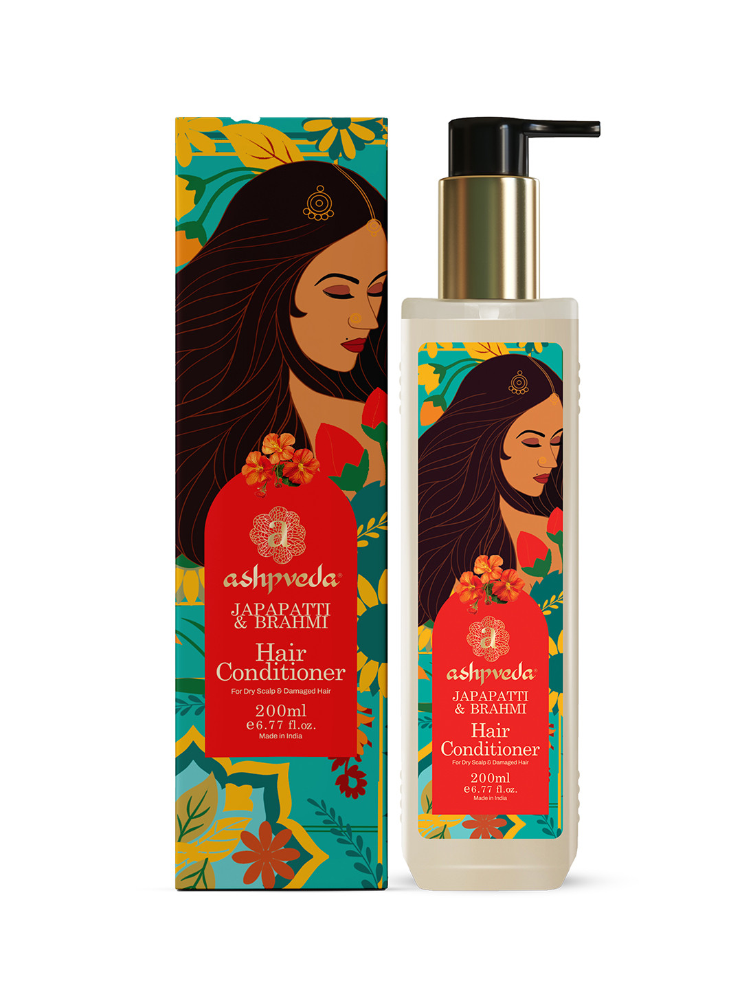 ASHPVEDA Essentials of Japapatti & Brahmi Hair Conditioner- 200 ml
