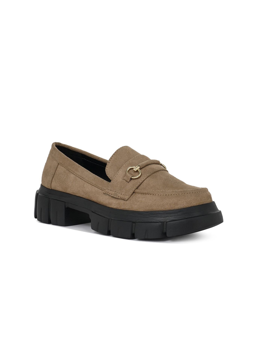 London Rag Women Slip-On Round Toe Chunky Loafers