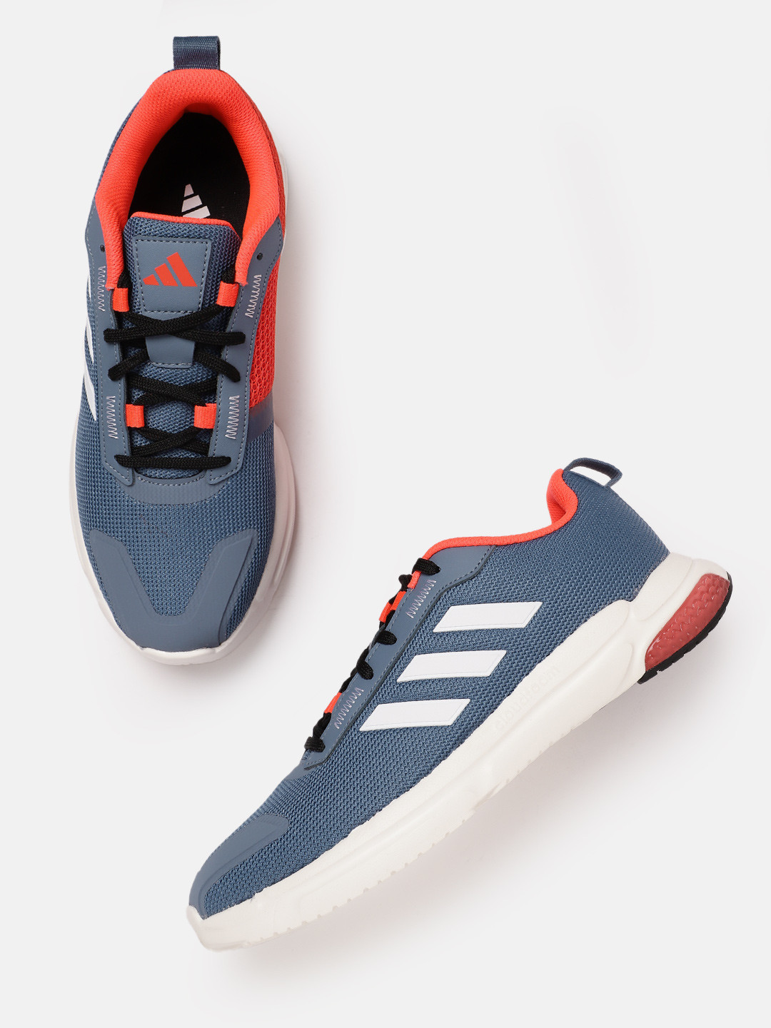 ADIDAS Men Woven Design Track Fun Running Shoes